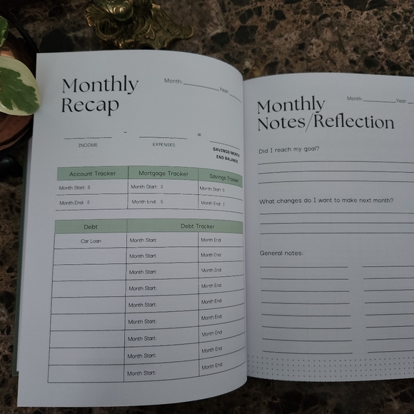 Budget Planner/Journal - Picture 6 of 6